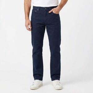 Best Made Co Mens Navy Blue 5-Pocket Twill Pants Straight Leg 29x30 NWT